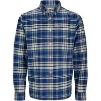 Jack & Jones Paita 'JPRBLunorris' sininen / safiiri / villanvalkoinen