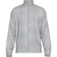 Selected Slmdane Ls Knit Reg Struc Full Zip Noos - Grey - S
