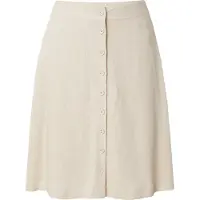 Selected Slfgulia Hw Short Skirt D - Cream - 40