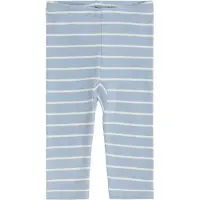 Fixoni Leggings - Y/D Stripe - Blue - 92