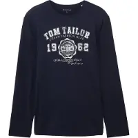 Tom Tailor Paita tummansininen / valkoinen