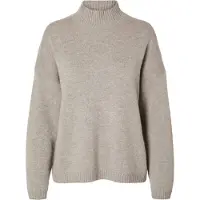 Selected Cille Cashmere Korkeakauluksinen Neulepaita
