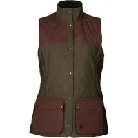 Härkila Retrieve Liivi Naiset Dark Warm Olive/Burgundy 38