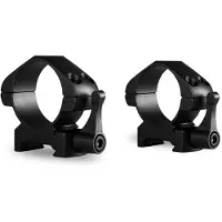 Hawke Precision Steel Ring Mounts 1" 2 Piece Weaver Low - Lever