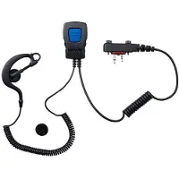 Lafayette Miniheadset Security Ear Muffler Black Metsästysradion tarvike OneSize