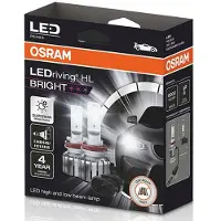 Osram H8/H11/H16/H9 LED ALAMPAS 64211DWBRT BRIGHT 2xKOMPL