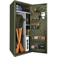 Scandinavian Safe SP88E Asekaappi koodilukolla Vihreä