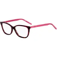HUGO BOSS Hugo HG 1053 55/15/145 Kirsikkahavanna Akryylilasit Naisille HG 1053
