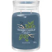 Yankee candle Bayside Cedar tuoksukynttilä Signature 567 g