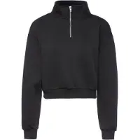 ICANIWILL Nimble Cropped 1/4 Zip Black