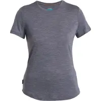 Icebreaker Women's Merino 125 Cool-Lite Sphere III Short Sleeve Tee Midnight Navy Heather Lyhythihainen treenipaita Midnight Navy Hthr S
