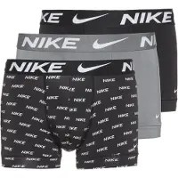 Nike Underwear Bokserishortsit harmaa / musta / valkoinen