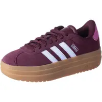 Adidas Urheilukengät 'VL Court Bold' vaaleanpunainen / viininpunainen / valkoinen