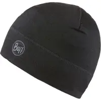 Buff Merino Hat Black pipo