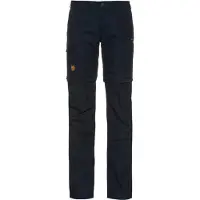 Fjällräven Women's Karla Pro Zip-Off Trousers Dark Navy Ulkoiluhousut 36