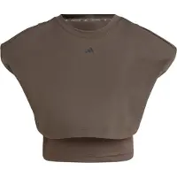 Adidas Power Boxy French Terry 3 Stripes 3/4-hihainen T-paita