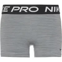 Nike Pro Trikoot Shortsit 365 - Harmaa/musta Nainen, koko X-Large