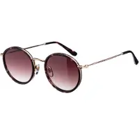 Kapten & Son Aurinkolasit 'Amsterdam Umber Tortoise Brown' okra / tummanruskea / kulta / musta