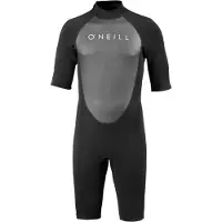 O'Neill Reactor 2 2mm Back Zip Märkäpuku black / black Koko M