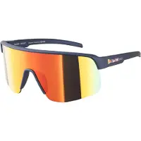 Red Bull Spect Eyewear DAKOTA-004 Matt Metallic Blue Aurinkolasit brown with orange revo Koko Uni