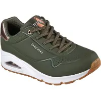 SKECHERS Matalavartiset tennarit 'Uno' pronssi / khaki