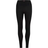 Icebreaker Women's Merino 260 Tech High Rise Leggings Black Kerrasto alaosat XS