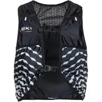 LEKI Trail Running Quiver Vest Black-white-bright Red S/M