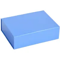HAY Colour Storage XS laatikko kannella 16,5x22,5 cm Vibrant blue