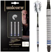 Unicorn Darts världsmästare Gary Anderson Phase 3 90% Tungsten Soft Tip Dart Set