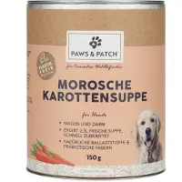 PAWS & PATCH 2x150g porkkanakeitto koiranruoka
