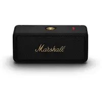 Marshall Emberton II 2.0 Bluetooth kannettava kaiutin, musta ja messinki