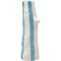Villa Collection Styles maljakko nenällä ja silmäripsillä 34 cm Blue