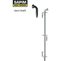 Sapim Race Inox J-bend Pinna 100 Yksiköt