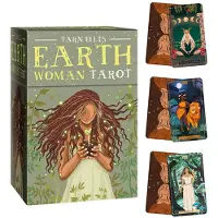 Raw Organic Tarot Earth woman 78 cards