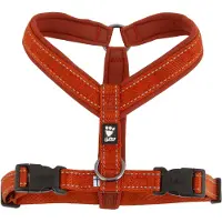 Hurtta Casual Y-Harness 90-100 Cm Cinnamon Koirien valjaat ja kaulapannat 90 cm