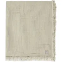 Jollein Musliiniviltti Fringe, Olive Green/Ivory