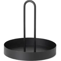 Ferm Living Grib tarjotin, musta