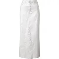 Object Objsunny Harlow Long Skirt E Div - Silver - XS