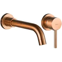 REA LUNGO Long Copper Brush + laatikko