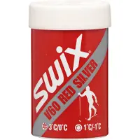 Swix V60 Red/Silver Hardwax 0/+3C, 45g