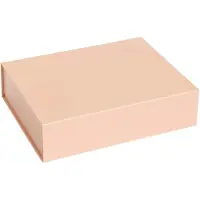 HAY Colour Storage S kannellinen laatikko 25,5x33 cm Soft pink