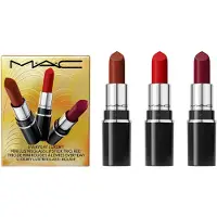MAC Everyday Luxury Mini Lusterglass Red Set (kolmikko huulipunaa)