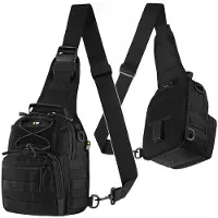 M-Tac Urban City Patrol Fastex Bag 4L (Color: Black)
