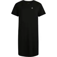 Urban Quest Women Bamboo S/S Night Dress - Black - S