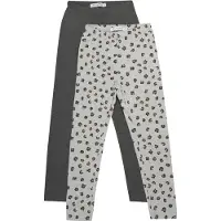 Minymo Sweat Leggings (2-Pack) - Multi/patterned - 98