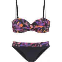 Vivance Bikini lila / oranssi / punainen / musta