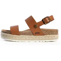 Bayton Sandaalit 'Gaceo' beige / ruskea / konjakki / musta