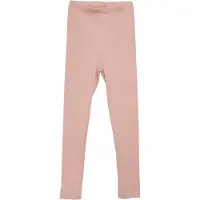 Minymo Leggings Rib - Pink - 140