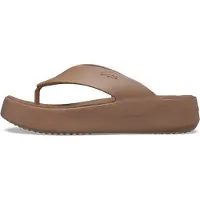 Crocs Getaway Platform Flip -sandaalit (naiset) - Latte, 41-42