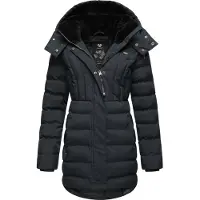 Ragwear Pitkä talvitakki 'Ashanta' musta